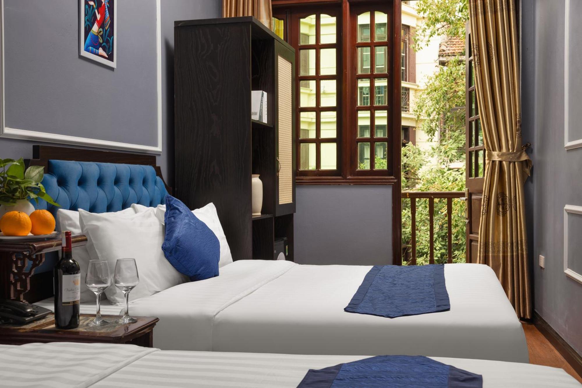 Amanda Boutique Hotel & Travel ฮานอย ภายนอก รูปภาพ